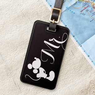 Mickey & Minnie Wedding Mr. Silhouette Luggage Tag