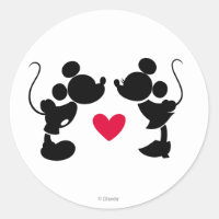 Mickey & Minnie Wedding | Silhouette