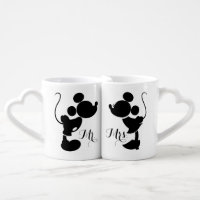Mickey & Minnie Wedding | Silhouette