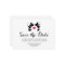 Mickey & Minnie Wedding | Silhouette Save the Date