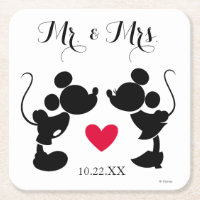 Mickey & Minnie Wedding | Silhouette