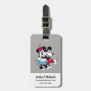 Mickey & Minnie Winning Couple Luggage Tag