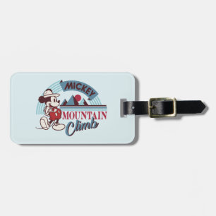 Mickey Mountain Club Luggage Tag