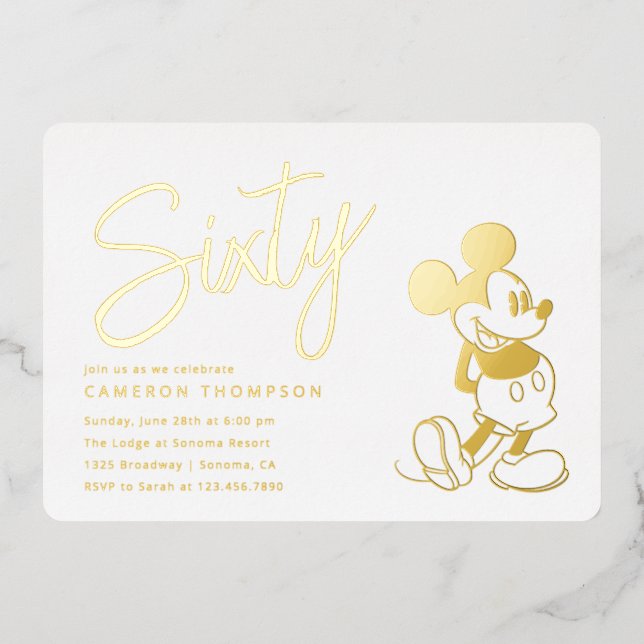 Mickey Mouse 60th Birthday  (Front)