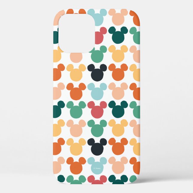 Mickey Mouse | A Colourful Repeating Logo Case-Mate iPhone Case (Back)
