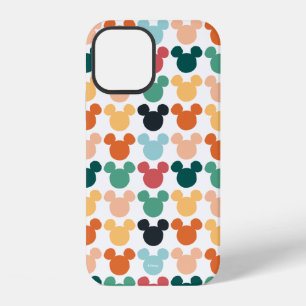 Mickey Mouse   A Colourful Repeating Logo iPhone 12 Case