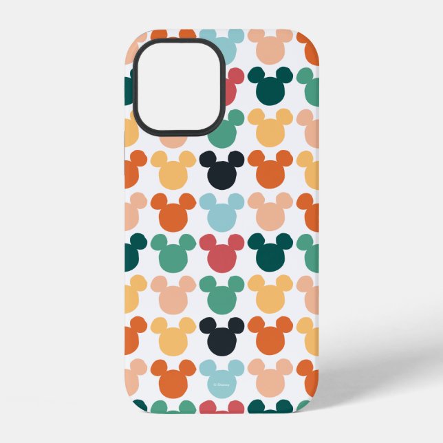 Mickey Mouse | A Colourful Repeating Logo iPhone Case (Back)