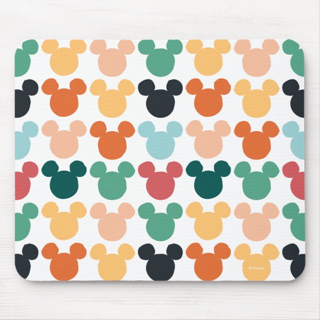 Mickey Mouse | A Colourful Repeating Logo Pad (Front)