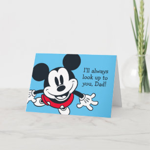 Mickey Mouse   Always Look Up To You Card