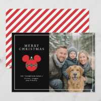Mickey Mouse Argyle Christmas Ornament