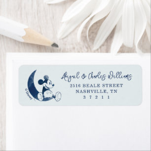 Mickey Mouse   Au-dessus de la lune - Baby shower 
