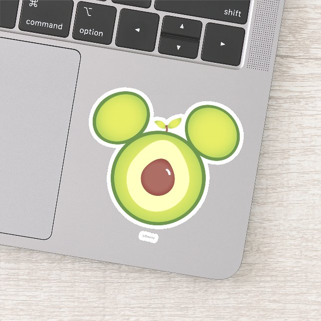 Mickey Mouse Avocado Icon (Detail)