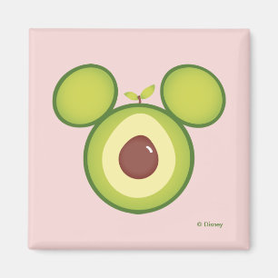 Mickey Mouse Avocado Icon Magnet