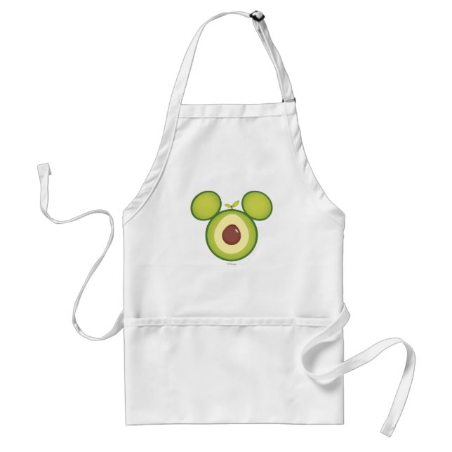 Mickey Mouse Avocado Icon Standard Apron (Front)