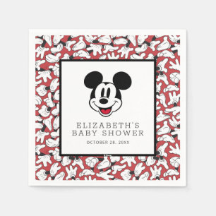 Mickey Mouse Baby Shower Napkin