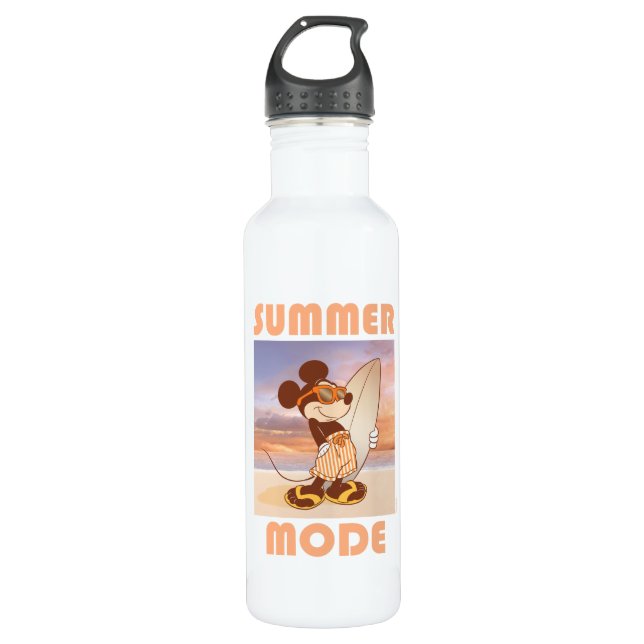 Mickey Mouse | Beach Summer Mode 710 Ml Water Bottle (Front)