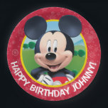 Mickey Mouse Birthday Paper Plate<br><div class="desc">Mickey Mouse Birthday</div>