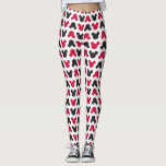 Mickey Mouse | Black and Red Pattern Leggings<br><div class="desc">Mickey Mouse | Black and Red Pattern</div>