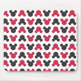 Mickey Mouse   Black and Red Pattern Pad