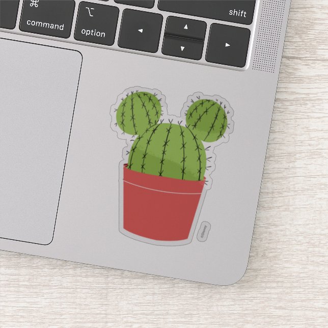 Mickey Mouse Cactus Icon (Detail)