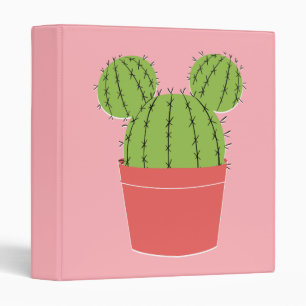 Mickey Mouse Cactus Icon Binder