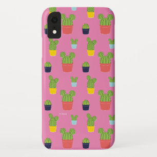 Mickey Mouse Cactus Icon Pattern iPhone XR Case
