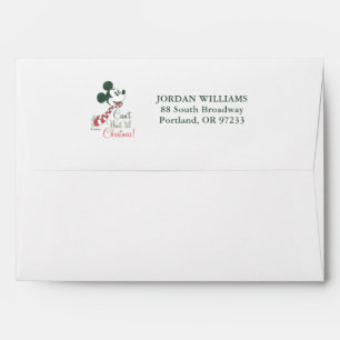 Mickey Mouse   Can't Wait 'til Christmas! Envelope