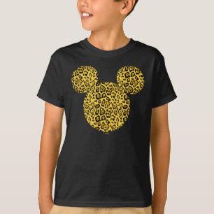Mickey Mouse Cheetah Imprimer T-shirt
