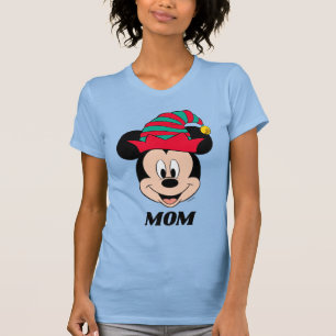 Mickey Mouse   Christmas Elf Hat T-Shirt