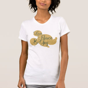 Mickey Mouse Christmas Love, Peace & Joy T-Shirt