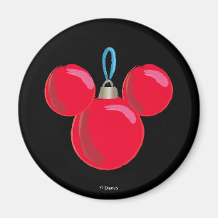 Mickey Mouse Christmas Ornament Magnet