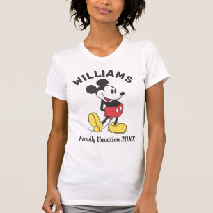 Mickey Mouse Classique T-Shirt de vacances en fa