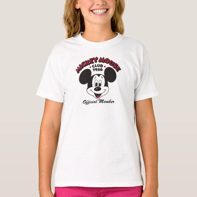 Mickey Mouse Club 1956 Official Member T-Shirt (Front)