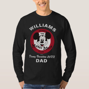 Mickey Mouse Club Family Vacation & Year T-Shirt