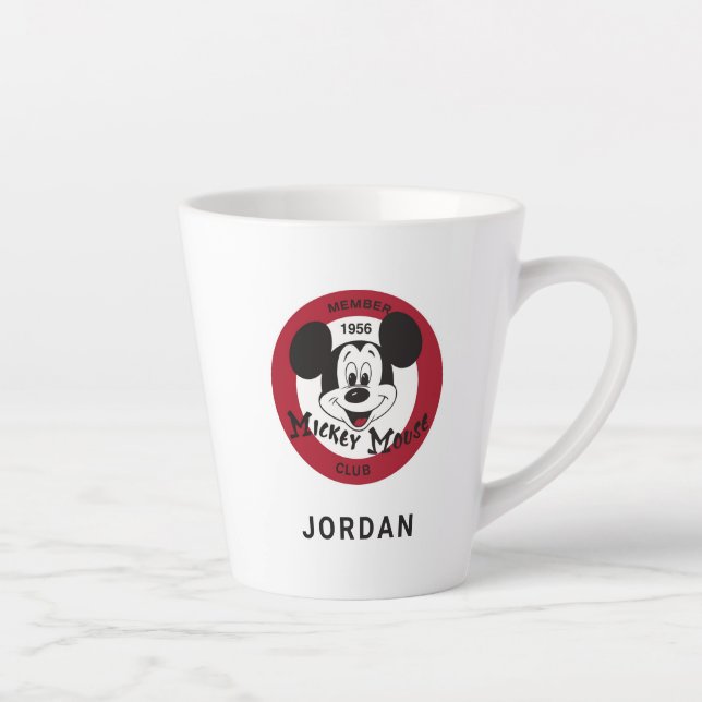 Mickey Mouse Club logo Latte Mug (Right)