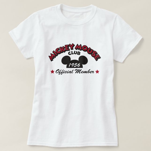 Mickey Mouse Club Member Logo (1956) T-Shirt (Design Front)