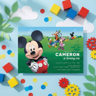 Mickey Mouse Clubhouse Invitation Anniversaire