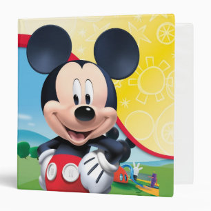 Mickey Mouse Clubhouse   Playhouse Binder