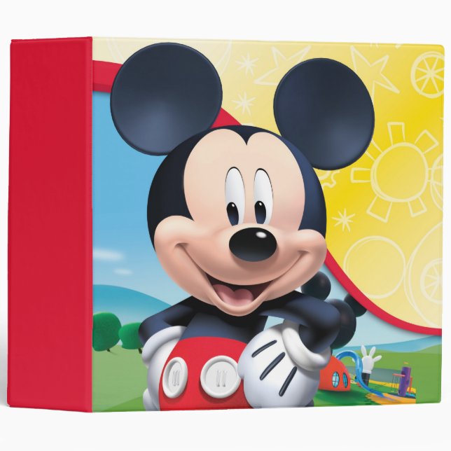 Mickey Mouse Clubhouse | Playhouse Binder (Front/Spine)