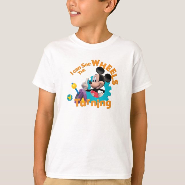 Mickey Mouse Clubhouse | Wheels Turning T-Shirt (Front)