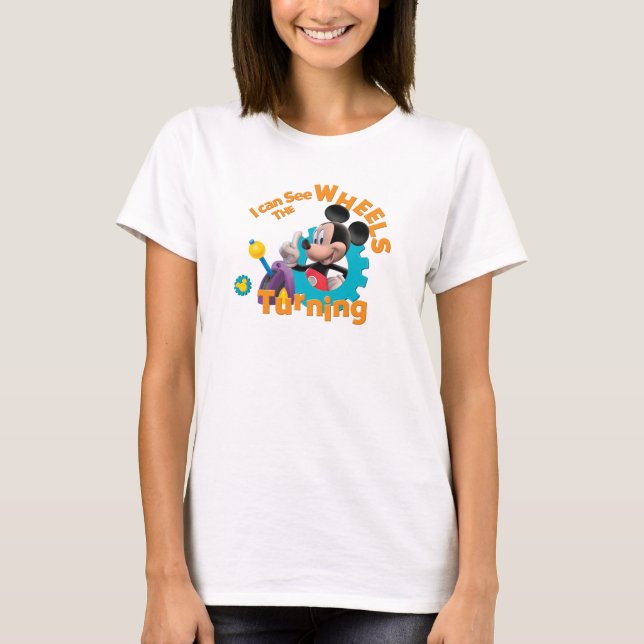Mickey Mouse Clubhouse | Wheels Turning T-Shirt (Front)