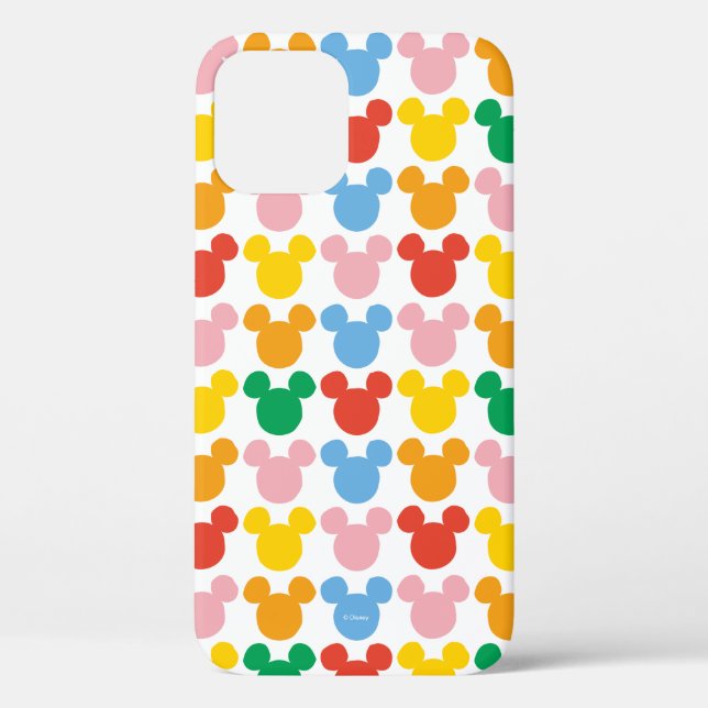 Mickey Mouse | Colourful Repeating Logo Case-Mate iPhone Case (Back)
