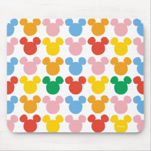 Mickey Mouse   Colourful Repeating Logo Pad