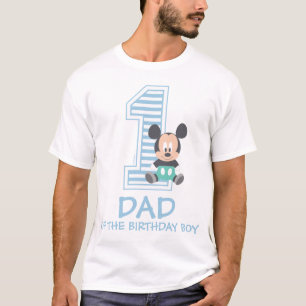 Mickey Mouse   Dad of the Birthday Boy T-Shirt