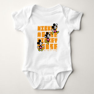 Mickey Mouse Double Jump Baby Bodysuit