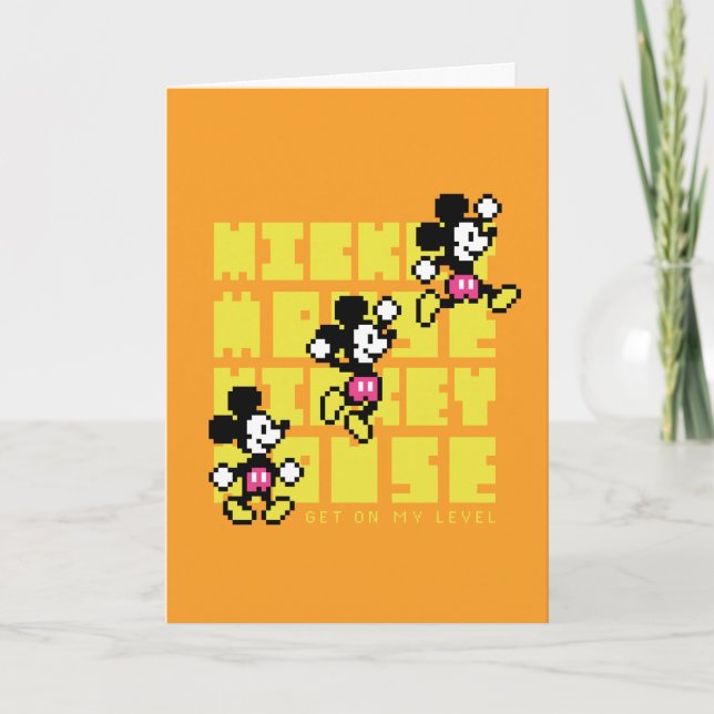 Mickey Mouse Double Jump Card (Front)