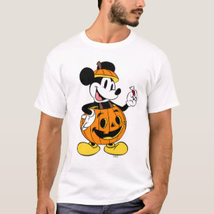 Mickey Mouse Dressed as a Pumpkin T-Shirt
