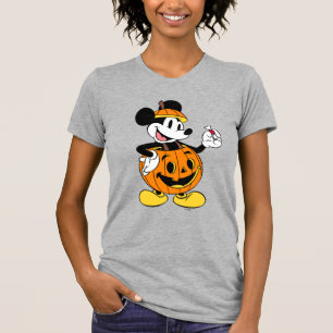 Mickey Mouse Dressed as a Pumpkin T-Shirt