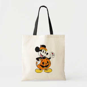 Mickey Mouse Dressed as a Pumpkin Tote Bag