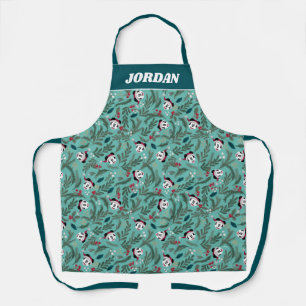 Mickey Mouse   Festive Cheer Pattern Apron